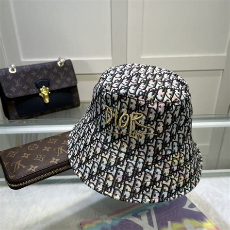 dior bonnets|dior bucket hats.